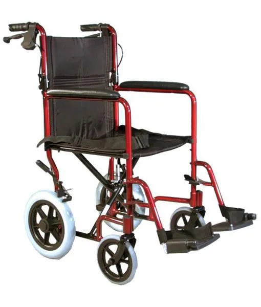 SHOPPER 12 TRANSIT WHEELCHAIR ULTRA LIGHTWEIGHT SUPER VALUE