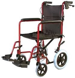 SHOPPER 12 TRANSIT WHEELCHAIR ULTRA LIGHTWEIGHT SUPER VALUE