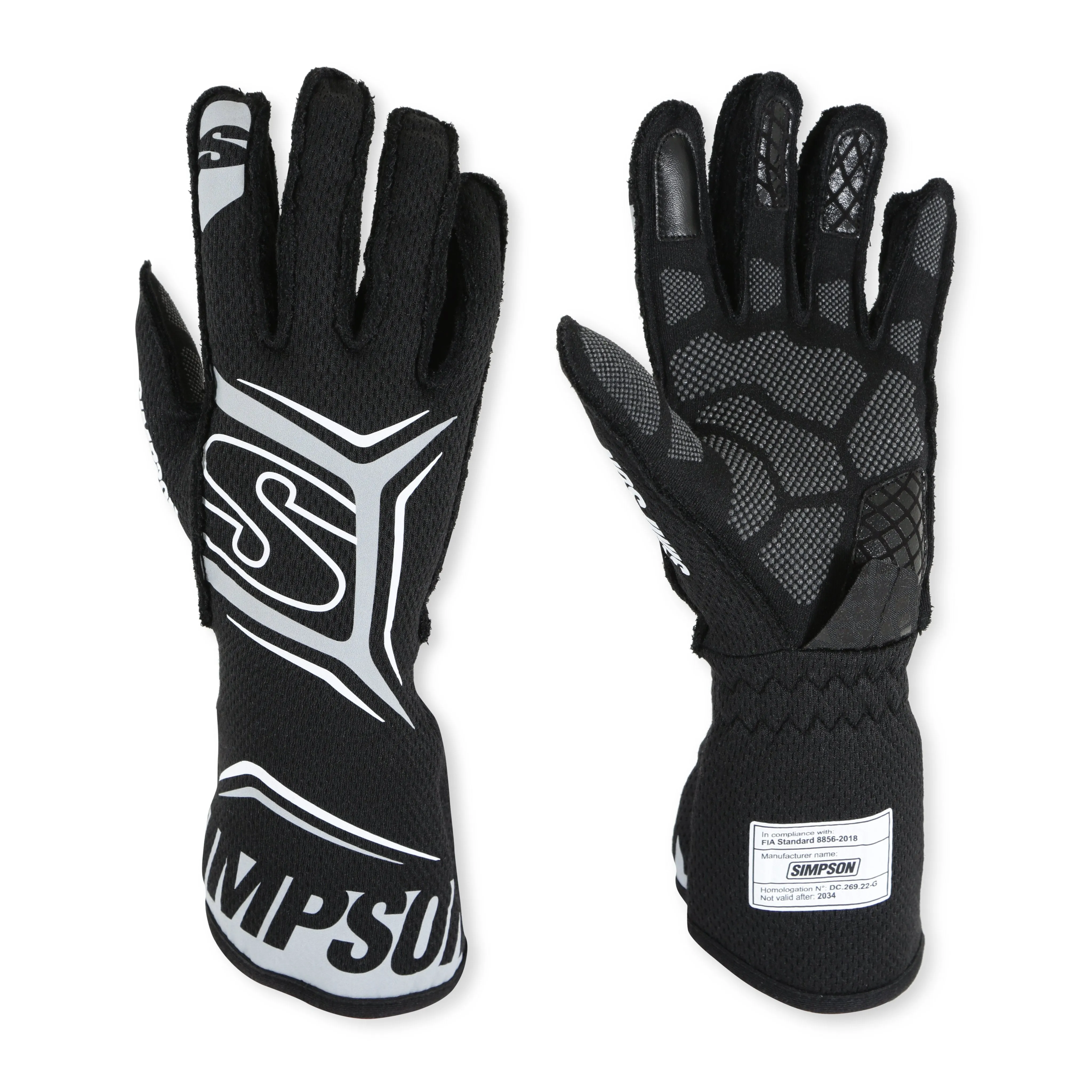 Simpson Magnata Glove - Black/Gray