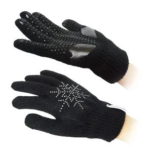 SkatingSpirit Gel Padded Ice Skating Gloves