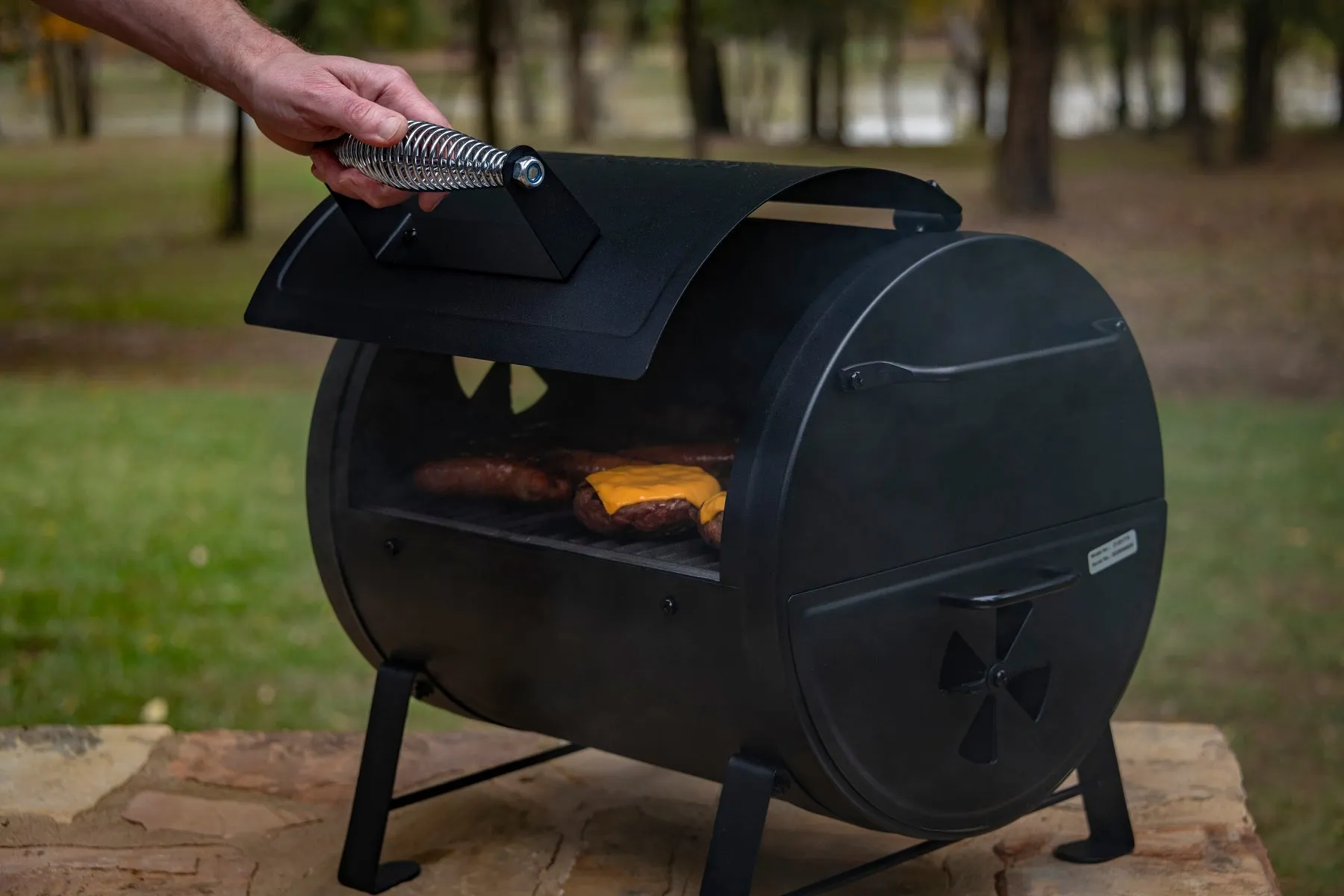 Tabletop Charcoal Grill or Offset Firebox