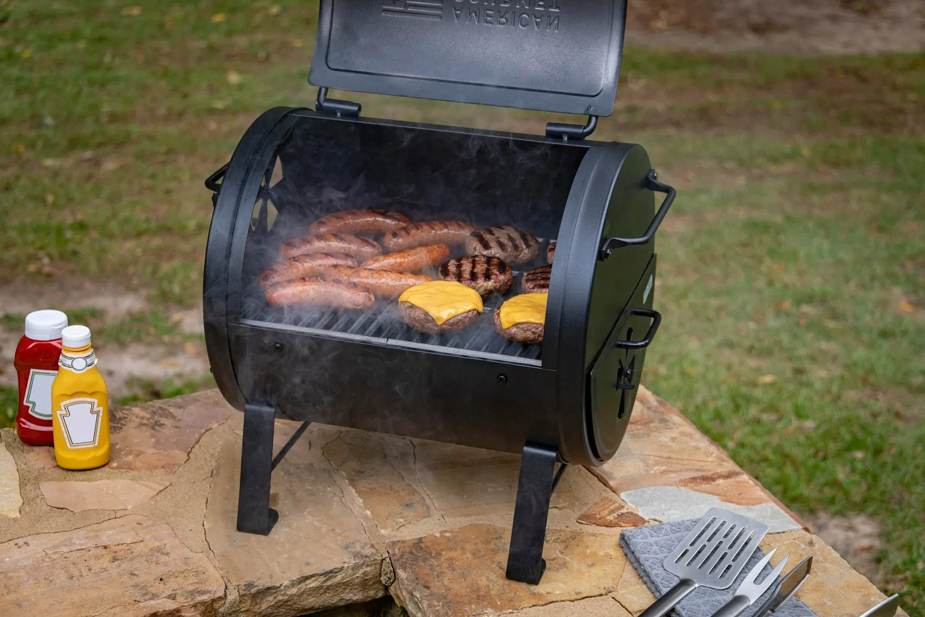 Tabletop Charcoal Grill or Offset Firebox