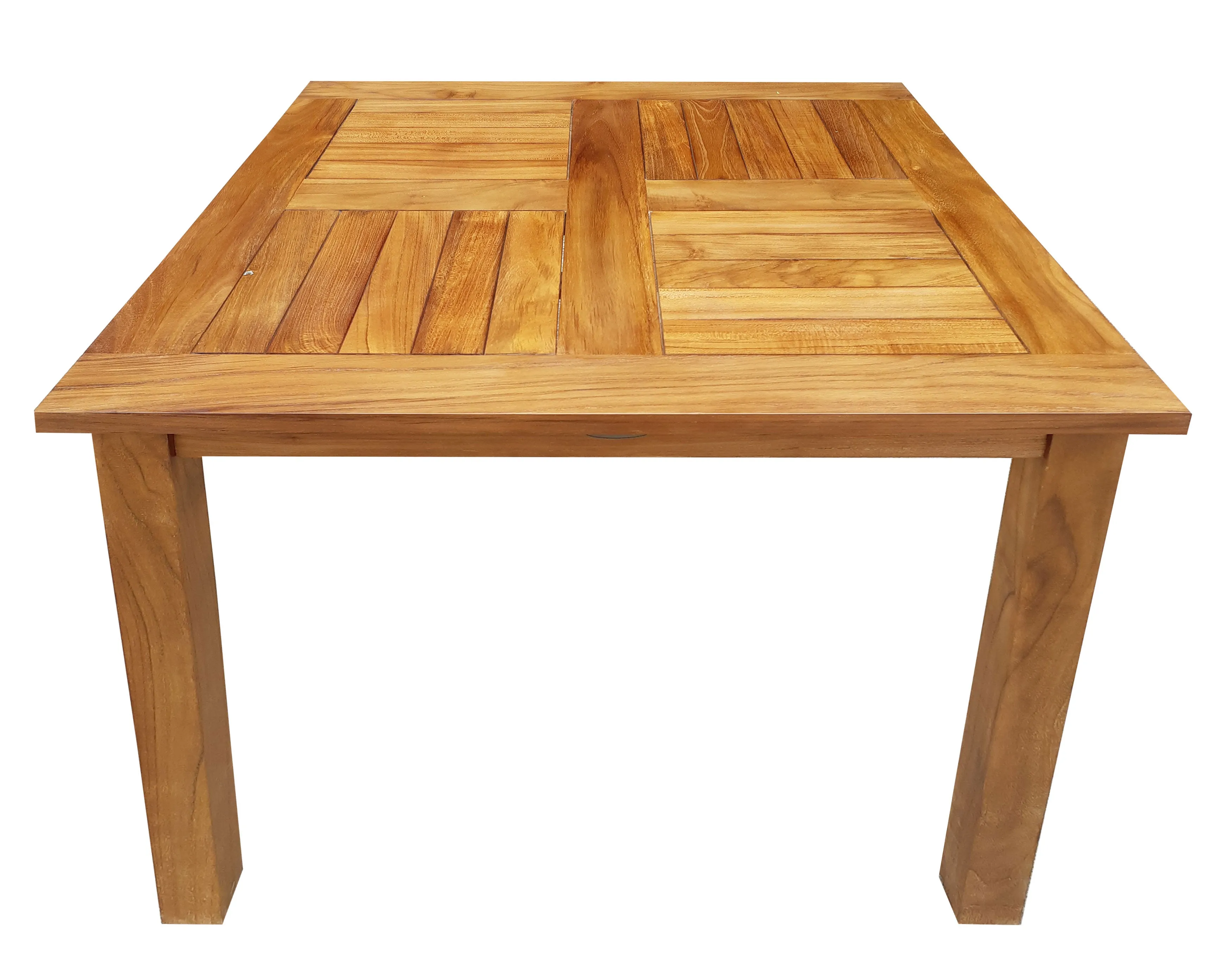 Teak Wood Seville Outdoor Patio Counter Height Bistro Table - 27 inch