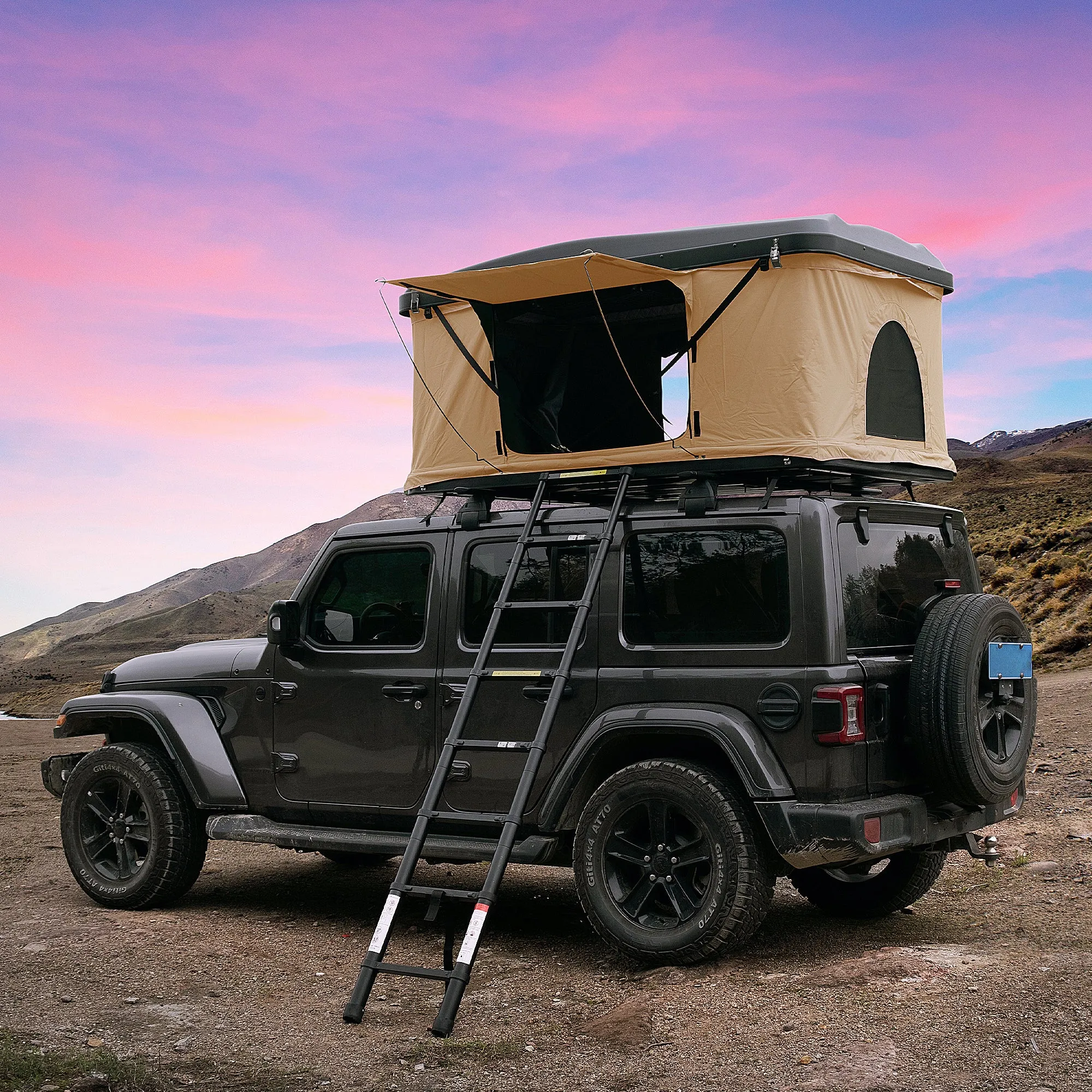 Trustmade Pop-Up Hard Shell Rooftop Tent