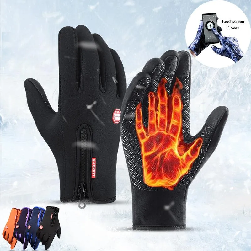 Waterproof Anti Skid Fleece Gloves